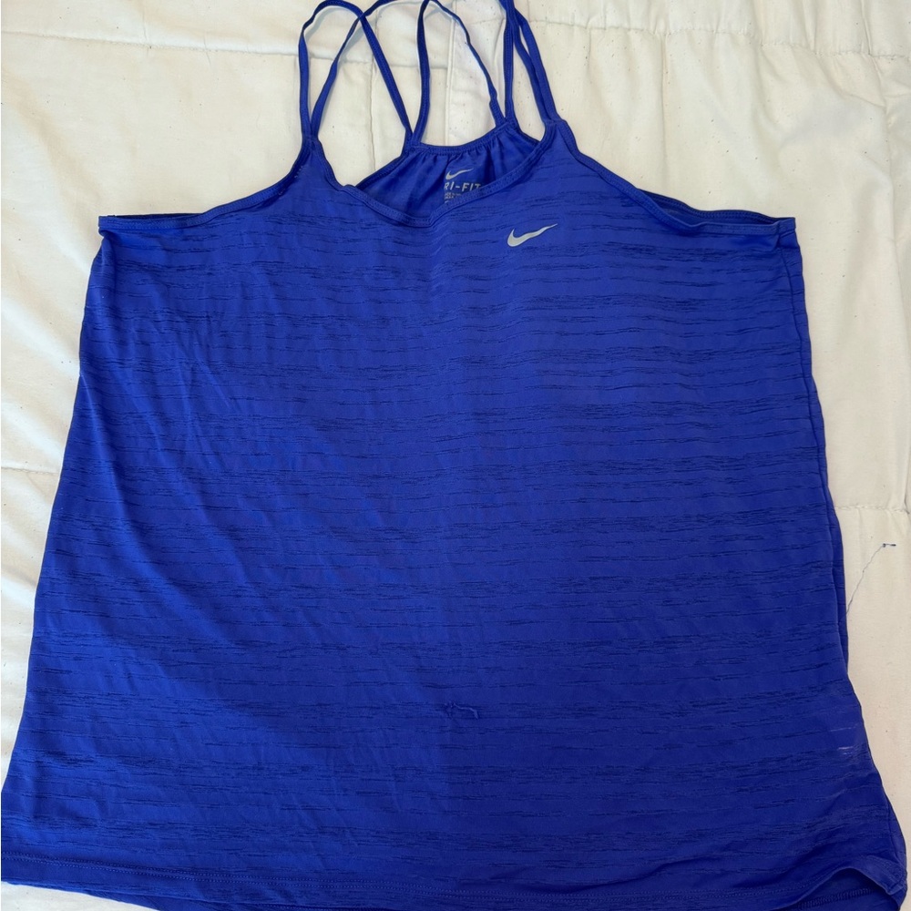 Nike Women's Royal Blue Tank Top